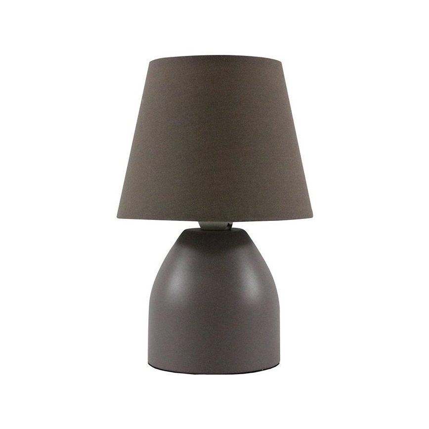 ONLI - Stolná lampa NANO 1xE14/6W/230V hnedá 19 cm