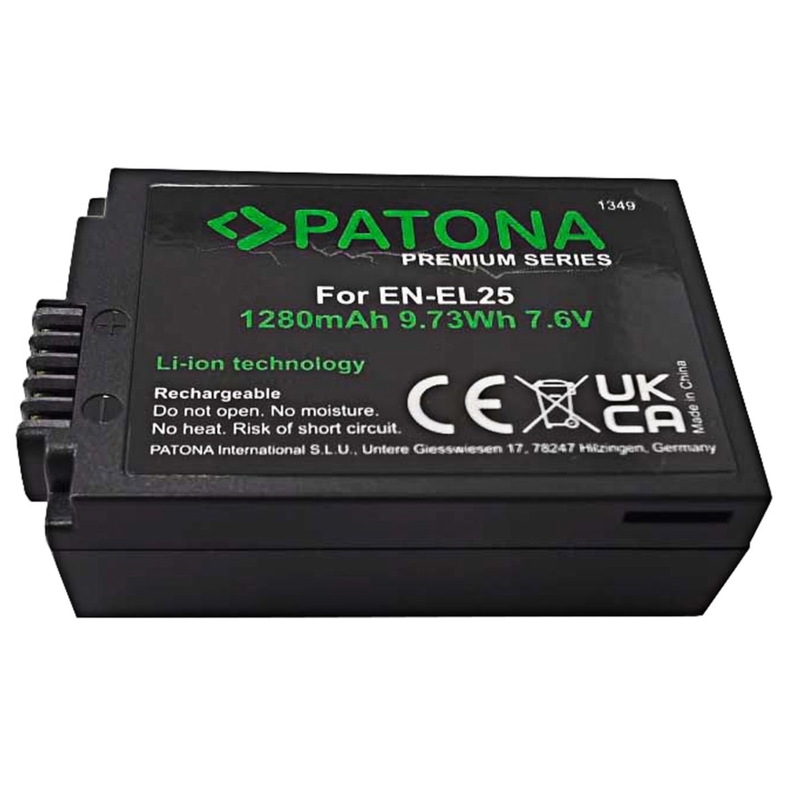 PATONA - Aku Nikon EN-EL25 1350mAh Li-Ion 7,6V Premium Z50/Z fc