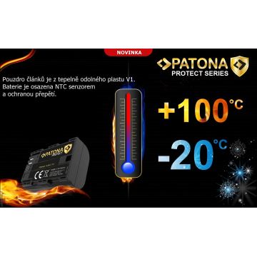 PATONA - Aku Olympus BLX-1 2400mAh Li-Ion Protect OM-1
