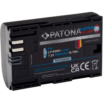 PATONA - Batéria Aku Canon LP-E6NH 2600mAh Li-Ion Platinum EOS R5/R6