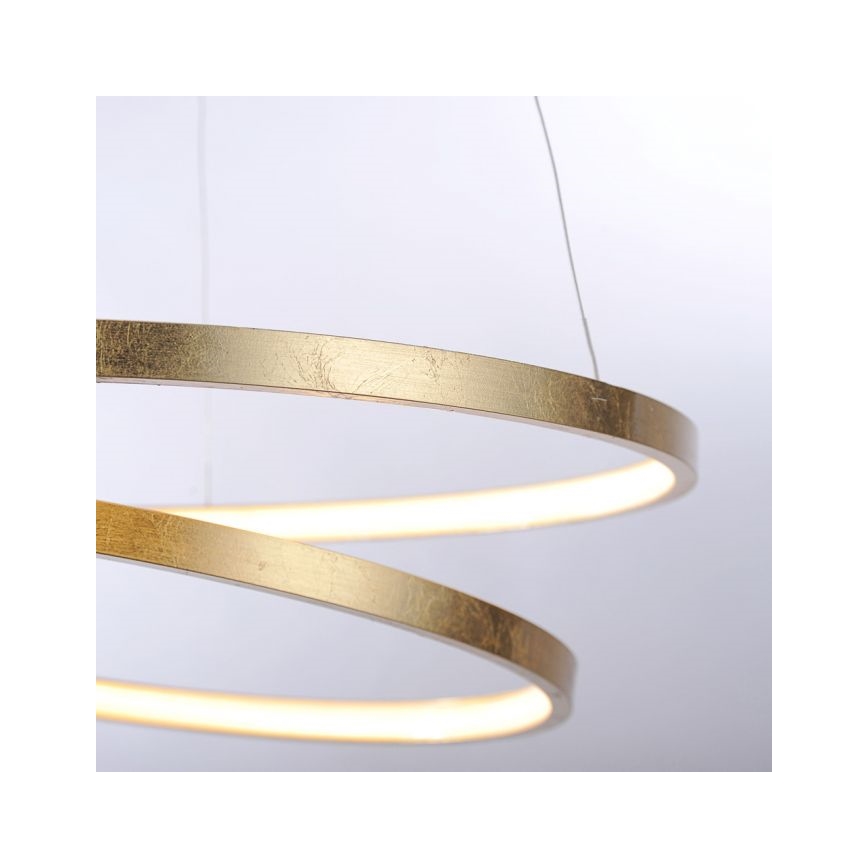 Paul Neuhaus 2472-12 - LED Stmievateľný luster na lanku ROMAN LED/30W/230V zlatá