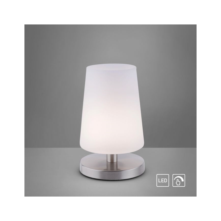 Paul Neuhaus 4146-55 - LED Stmievateľná dotyková stolná lampa SONJA 1xG9/3W/230V matný chróm