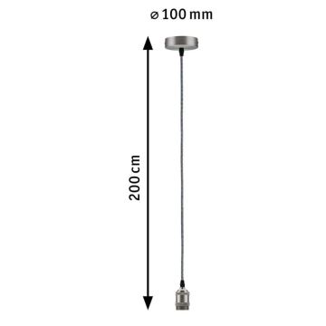 Paulmann 50385 - 1xE27/60W Napájací kábel ELDAR 230V