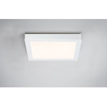 Paulmann 70644 - LED/11W Stropné svietidlo LUNAR 230V 17x17 cm biela