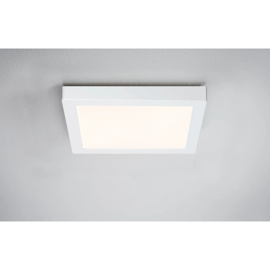 Paulmann 70644 - LED/11W Stropné svietidlo LUNAR 230V 17x17 cm biela