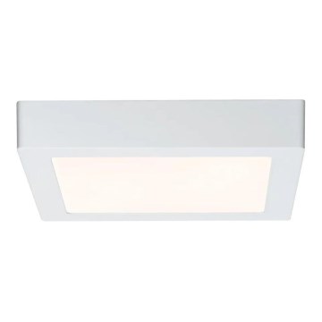 Paulmann 70645 - LED/12,5W Stropné svietidlo LUNAR 230V 22,5x22,5 cm biela