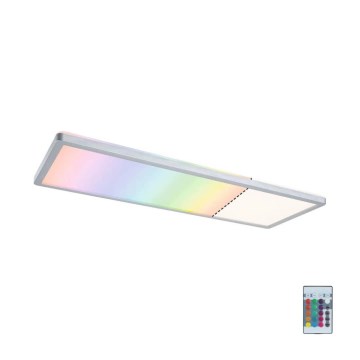 Paulmann 71020 - LED/20W RGBW Stmievateľný panel ATRIA 230V 4000K 20x58 cm + diaľkové ovládanie