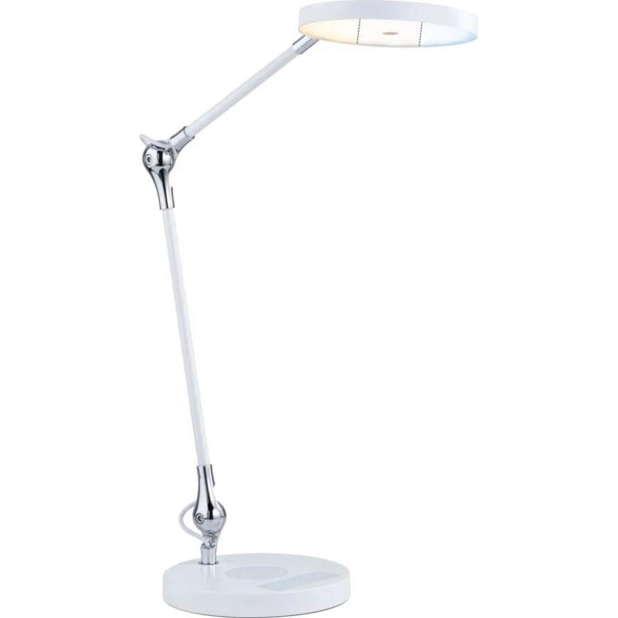 Paulmann 78011 - LED/11W Stmievateľná dotyková stolná lampa NUMIS 230V 2700/4000/6500K biela