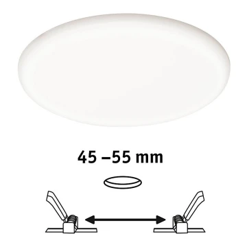 Paulmann 92387 - LED/4,5W IP44 Kúpeľňové podhľadové svietidlo VARIFIT 230V