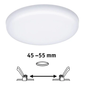 Paulmann 92390 - LED/4,5W IP44 Kúpeľňové podhľadové svietidlo VARIFIT 230V