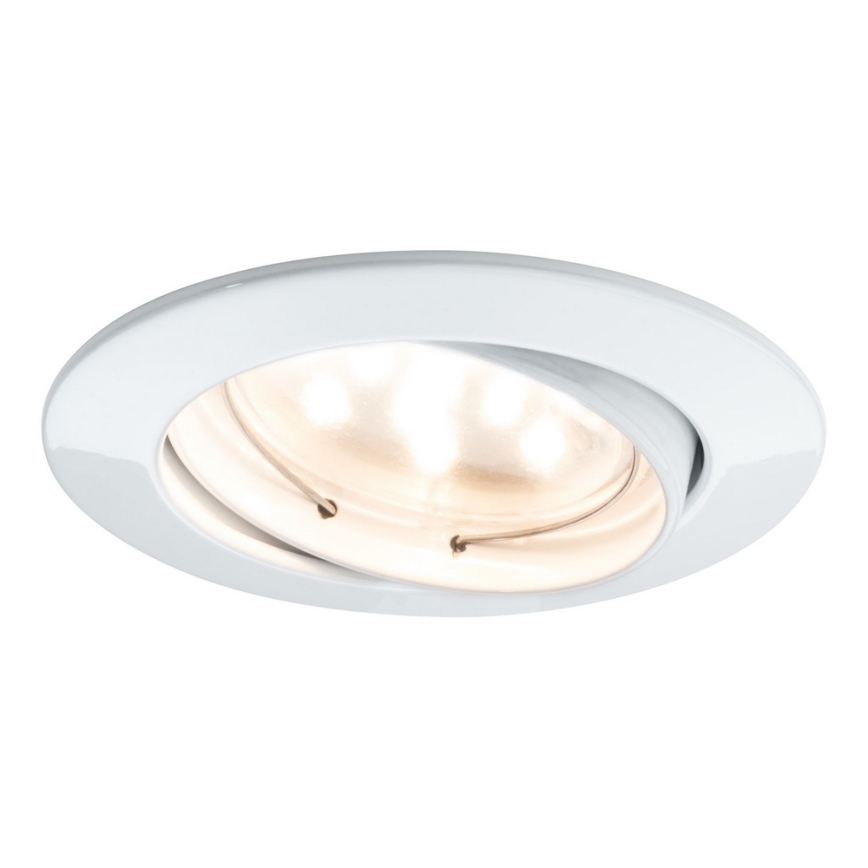 Paulmann 92765 - SADA 3x LED Podhľadové svietidlo COIN 3xLED/6,8W/230V biela