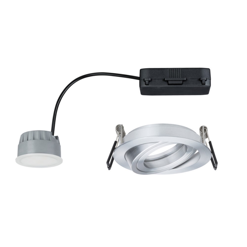 Paulmann 92832 - LED/7W Kúpeľňové podhľadové svietidlo COIN 230V