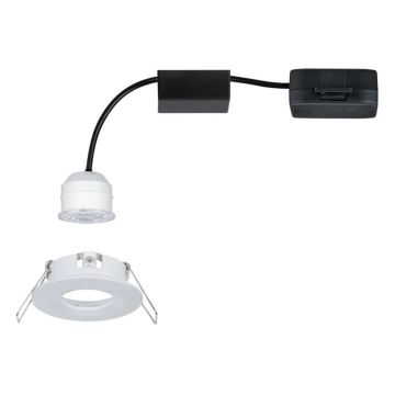 Paulmann 94298 - LED/4W IP44 Kúpeľňové podhľadové svietidlo COIN 230V