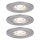 Paulmann 94301 - SADA 3x LED/4W IP44 Kúpeľňové podhľadové svietidlo NOVA 230V