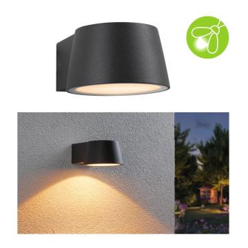 Paulmann 94713 - LED/6W IP44 Vonkajšie nástenné svietidlo CAPERA 230V