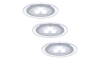 Paulmann 98352 - SADA 3x LED podhľadové svietidlo MICRO LINE 1xLED/3W/230V/12V