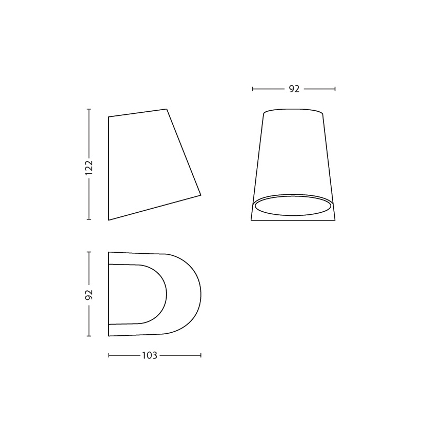 Philips - LED vonkajšie osvetlenie 1xLED/3W/230V IP44