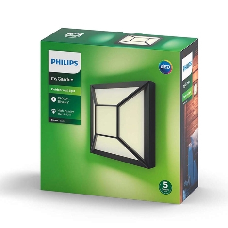 Philips - LED Vonkajšie nástenné svietidlo LED/12W IP44