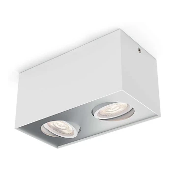 Philips 50492/31/P0 - LED Stmievateľné bodové svietidlo MYLIVING BOX 2xLED/4,5W/230V