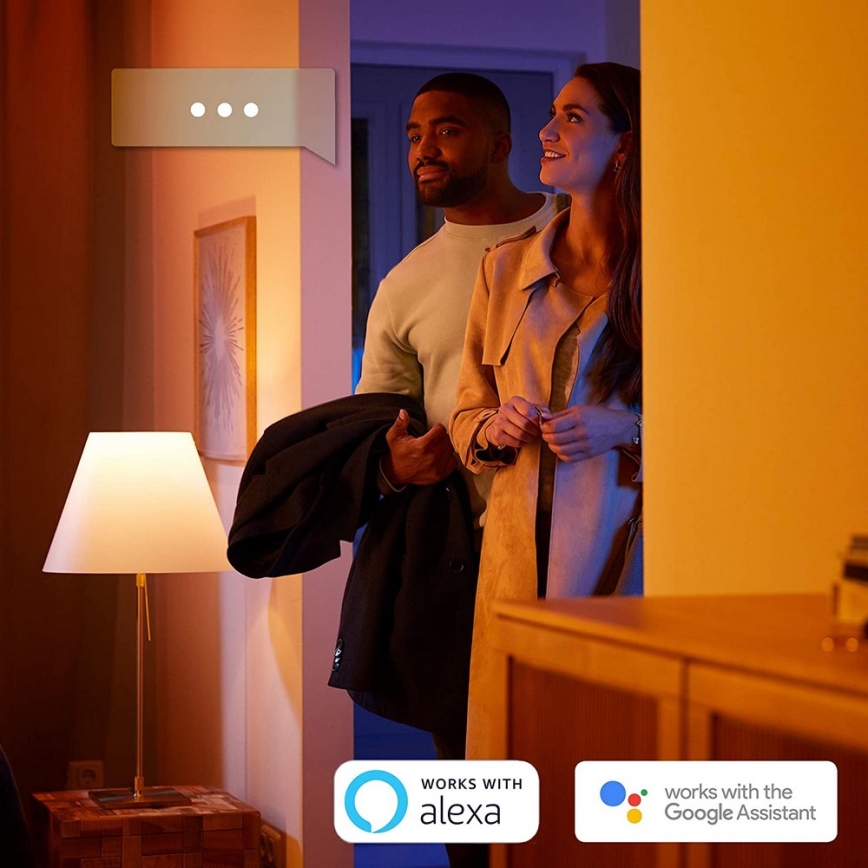 Philips - LED Stmievateľné svietidlo Hue RUNNER 2xGU10/5W/230V + diaľkové ovládanie