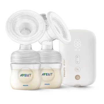 Philips Avent - Odsávačka materského mlieka elektronická DUO 5V