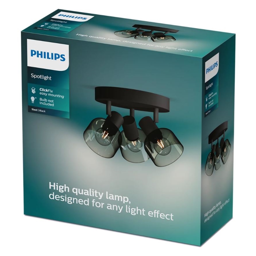 Philips - Bodové svietidlo SLEET 3xE14/25W/230V