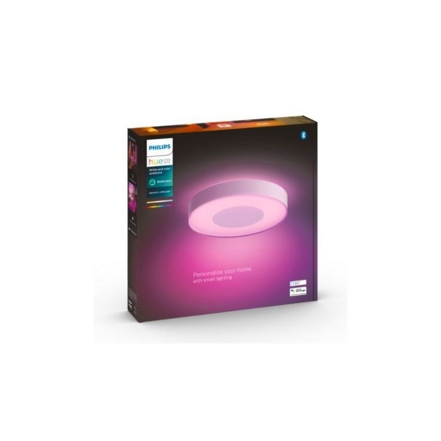 Philips - LED RGB Stmievateľné kúpelňové svietidlo Hue XAMENTO LED/33,5W/230V IP44 pr. 381 mm 2000-6500K