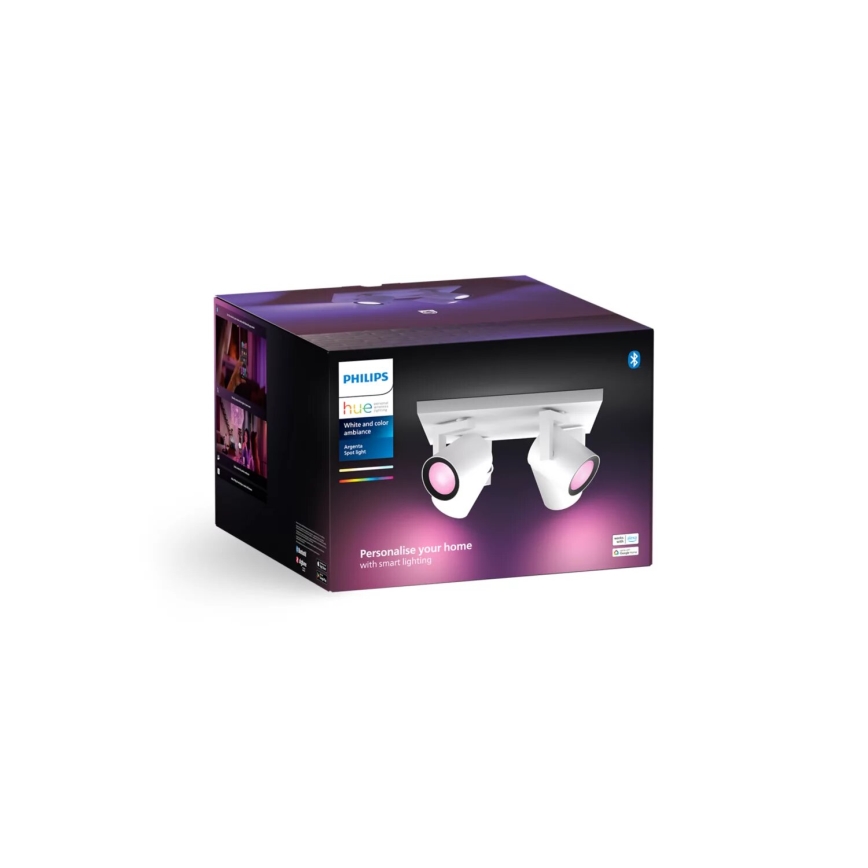 Philips - LED RGBW Stmievateľné bodové svietidlo Hue ARGENTA 4xGU10/4,2W/230V 2000-6500K