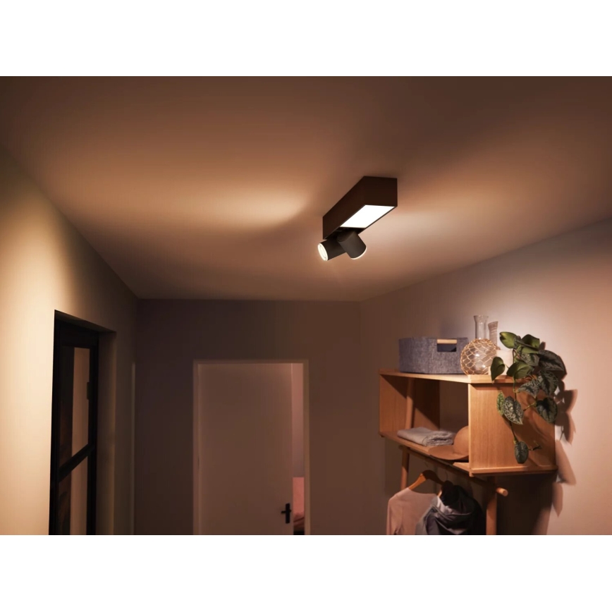 Philips - LED RGBW Stmievateľné bodové svietidlo Hue CENTRIS 2xGU10/4,2W/230V + LED/11W 2000-6500K