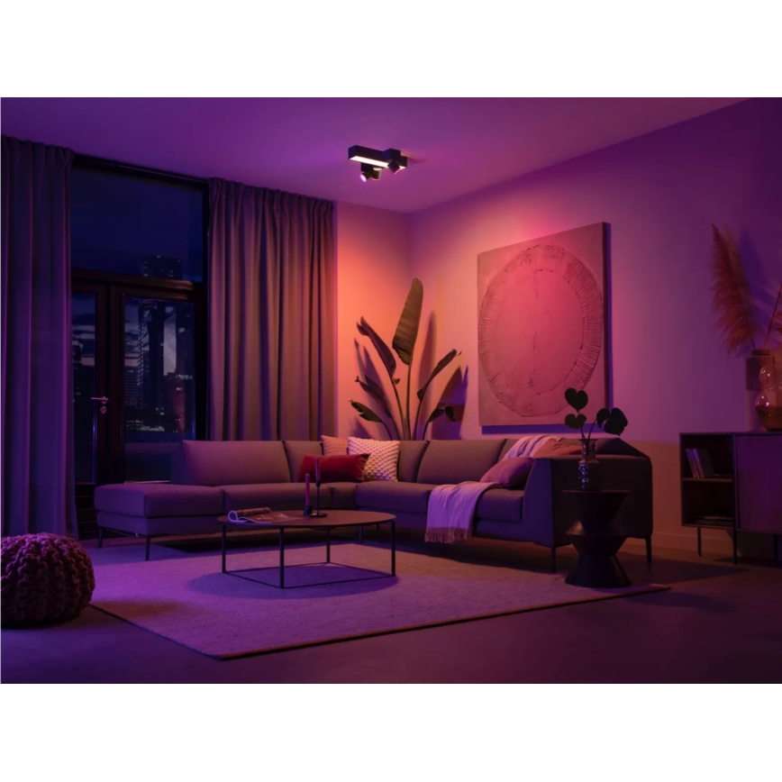 Philips - LED RGBW Stmievateľné bodové svietidlo Hue CENTRIS 3xGU10/4,2W/230V + LED/11W 2000-6500K