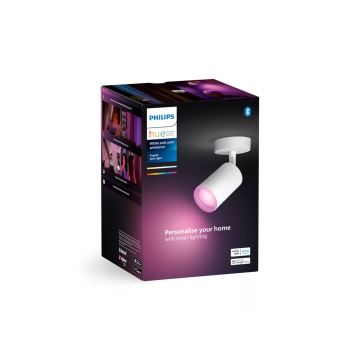 Philips - LED RGBW Stmievateľné bodové svietidlo Hue FUGATO 1xGU10/4,2W/230V 2000-6500K biela