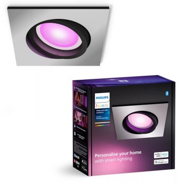 Philips - LED RGBW Stmievateľné podhľadové svietidlo Hue CENTURA 1xGU10/4,2W/230V 2000-6500K