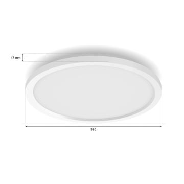 Philips - LED RGBW Stmievateľné stropné svietidlo Hue SURIMU LED/40W/230V