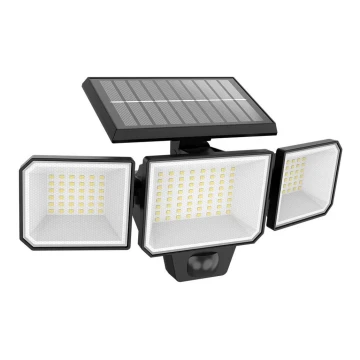 Philips -  LED Solárny nástenný reflektor so senzorom NYSIL 3xLED/8,7W/3,7V IP65