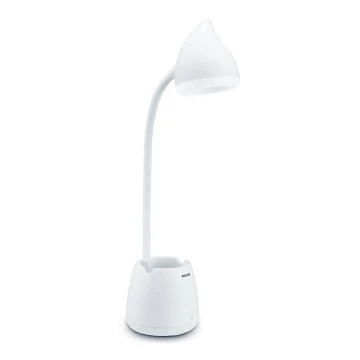 Philips - LED Stmievateľná dotyková stolná lampa HAT LED/4,5W/5V 3000/4000/5700K CRI 90
