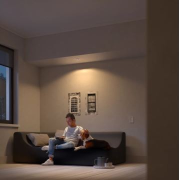 Philips - LED Stmievateľné podhľadové svietidlo Hue MILLISKIN 1xGU10/4,2W/230V 2200-6500K biela