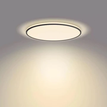 Philips - LED Stmievateľné stropné svietidlo SCENE SWITCH LED/36W/230V pr. 50 cm 2700K čierna