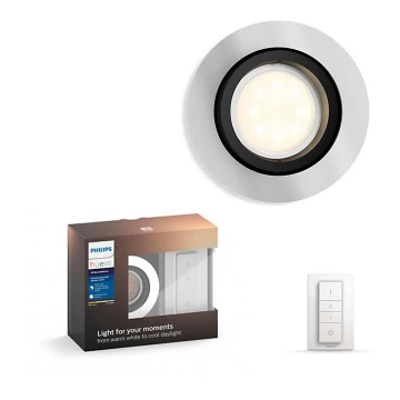 Philips - LED Stmievateľné svietidlo Hue MILLISKIN 1xGU10/5,5W/230V + diaľkové ovládanie