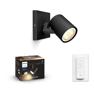 Philips - LED Stmievateľné svietidlo Hue RUNNER 1xGU10/5W/230V + diaľkové ovládanie