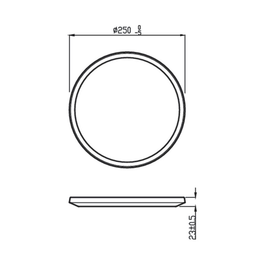 Philips - LED Stmievateľné vonkajšie svietidlo SUPERSLIM SCENE SWITCH LED/15W/230V IP54 biela