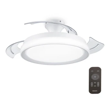 Philips - LED Stropné svietidlo s ventilátorom BLISS LED/35W/230V 5500/4000/2700K biela + diaľkové ovládanie