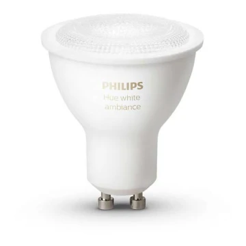 Philips - LED žiarovka Stmievateľná Hue WHITE AMBIANCE 1xGU10/5,5W