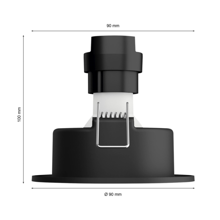 Philips - SADA 3x LED Stmievateľné podhľadové svietidlo Hue MILLISKIN 1xGU10/4,2W/230 2200-6500K