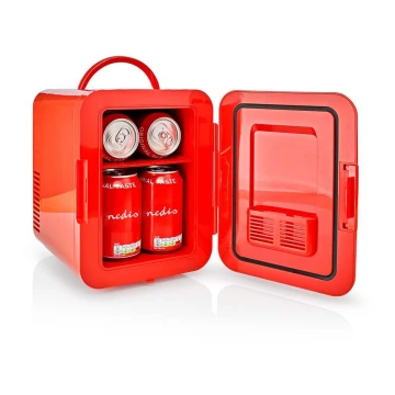 Prenosná mini chladnička 50W/230V červená