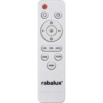 Rabalux 1426 - LED Stmievateľné stropné svietidlo s diaľkovým ovládačom PRIMROSE LED/48W/230V