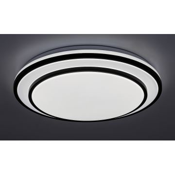 Rabalux - LED Stmievateľné stropné svietidlo LED/40W/230V 3000-6500K čierna + diaľkové ovládanie