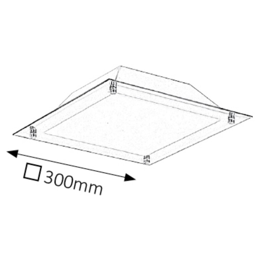 Rabalux 3047 - LED Stropné svietidlo LARS 1xLED/12W/230V