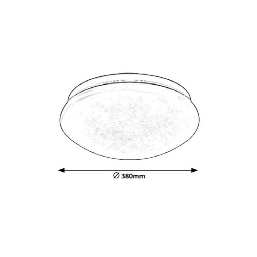 Rabalux - LED Stropné svietidlo LED/24W/230V