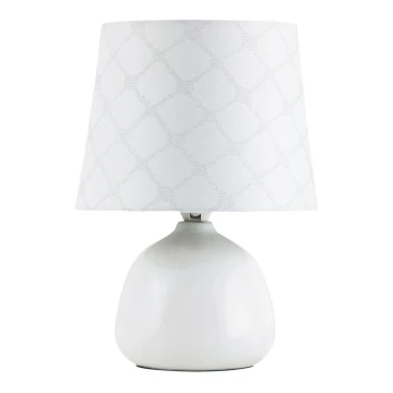 Rabalux 4379 - Stolná lampa ELLIE E14/40W bílá