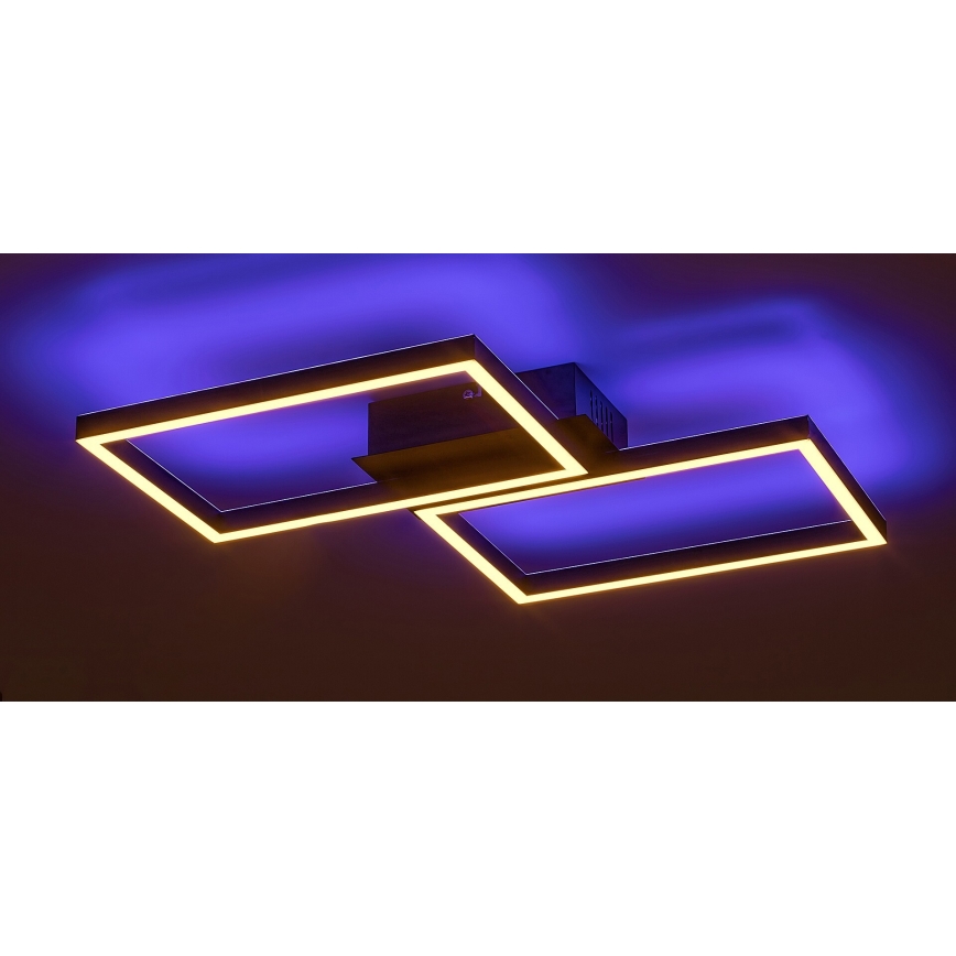 Rabalux - LED RGBW Stmievateľné stropné svietidlo LED/40W/230V 2700-6500K + diaľkové ovládanie